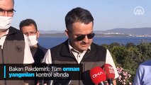 Bakan Pakdemirli: Tüm orman yangınları kontrol altında