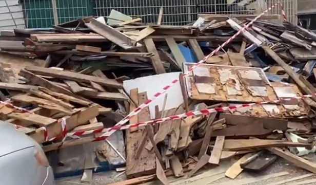 Fiumicino (RM) - Cantiere navale trasformato in discarica abusiva (27.07.20)