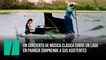 Un concierto de música clásica sobre un lago en Francia sorprende a sus asistentes
