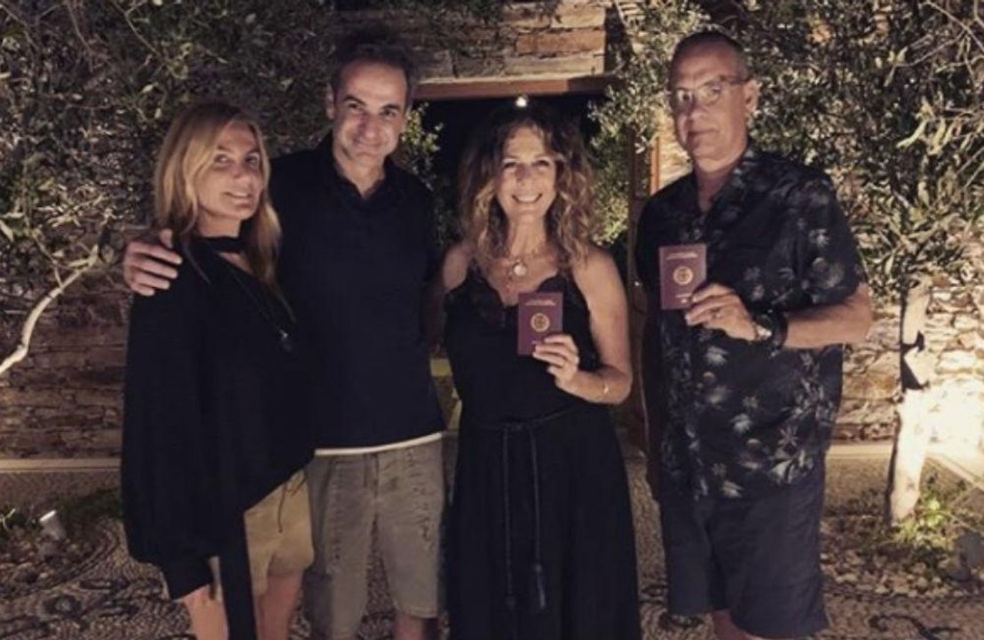 トム・ハンクス夫妻、ギリシャの市民権を取得