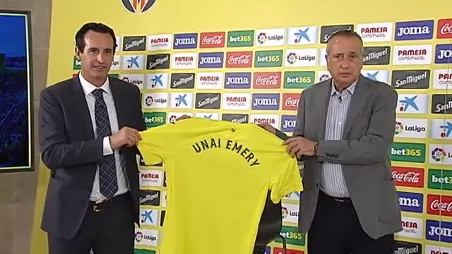 Unai Emery: Sueño con ganar un título con el Villarreal
