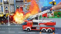 Cars Toys Play: Fire Truck , Excavator , Tractor Toy Vehicles for Kids