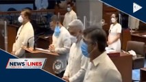 Limited physical attendance at Senate Session Hall #DuterteSONA2020 #WeRiseAsOne