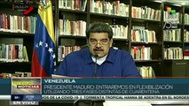 Anuncia pdte. Nicolás Maduro estados en cuarentena radical
