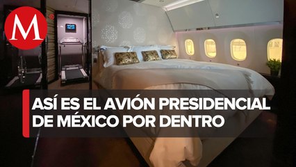 Recorrido por el interior del avión presidencial TP01
