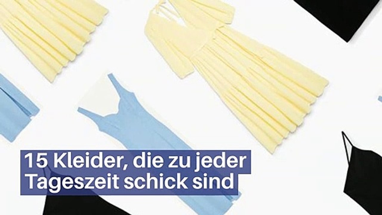 15 Kleider, die zu jeder Tageszeit schick sind