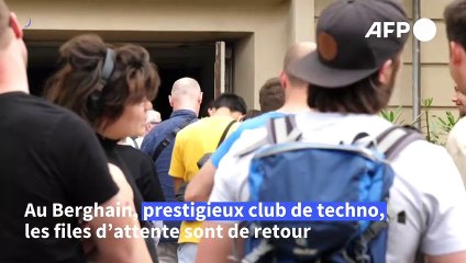 Le Berghain, temple berlinois de la techno, laisse de nouveau entrer le son