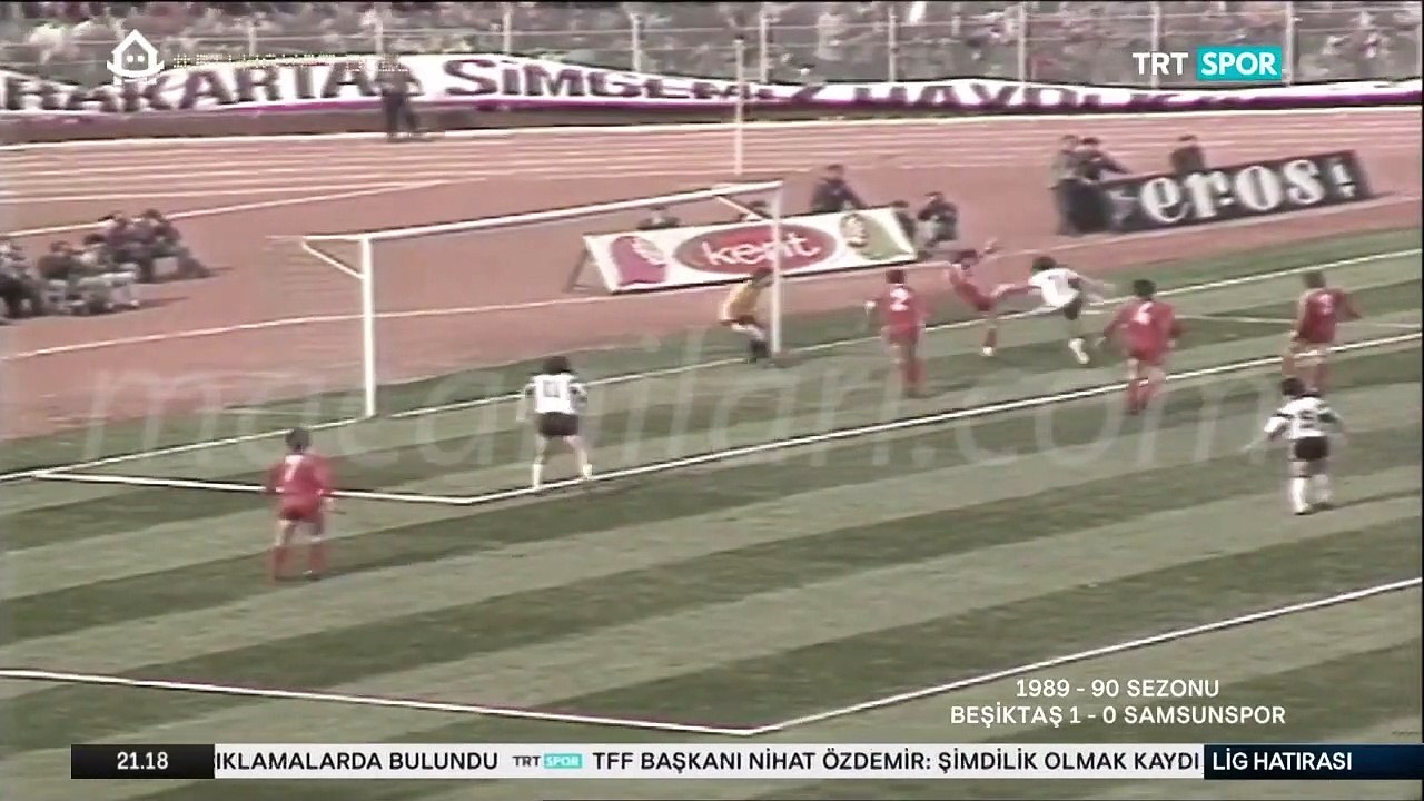 Beşiktaş 1-0 Samsunspor [HD] 25.03.1990 - 1989-1990 Turkish 1st League Matchday 26 + Post-Match Comments