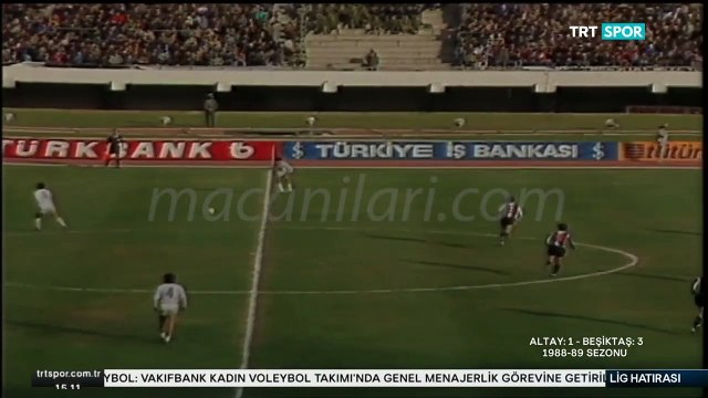 Altay 1-3 Beşiktaş [HD] 20.11.1988 - 1988-1989 Turkish 1st League Matchday 14