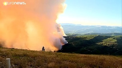 Erfolg im Kampf gegen Flammen
