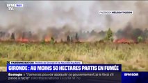 Mégafeux en gironde: la préfète annonce 80 hectares de brûlés par un nouveau départ de feu démarré hier soir près de vensac (médoc)