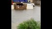 Downgraded Tropical Depression Hanna Floods a Neighborhood in Southern Texas