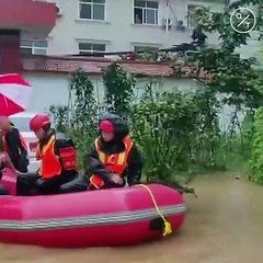 Download Video: Severe Flooding Floods Hit Hubei Province, China