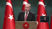 Cumhurbaşkanı Recep Tayyip Erdoğan: 'Ayasofya'nın yeniden ibadete açılması ülkemizin egemenlik haklarını kullanmasındaki örneklerden biridir'