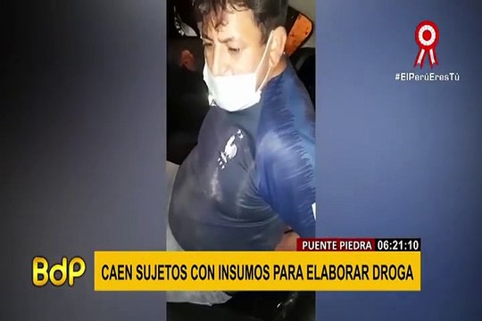 Puente Piedra: detienen a sujetos que habrían entregado insumos para elaborar droga