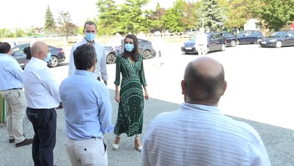 Doña Letizia apuesta todo al verde en Navarra