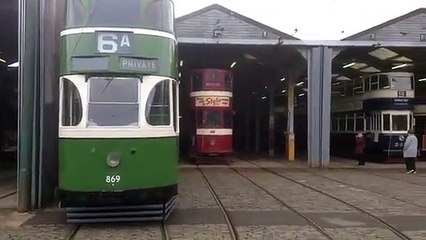 Tram yard and sheds Crich