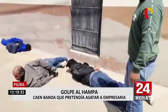 Piura: Policía captura a banda de delincuentes antes de cometer un atraco