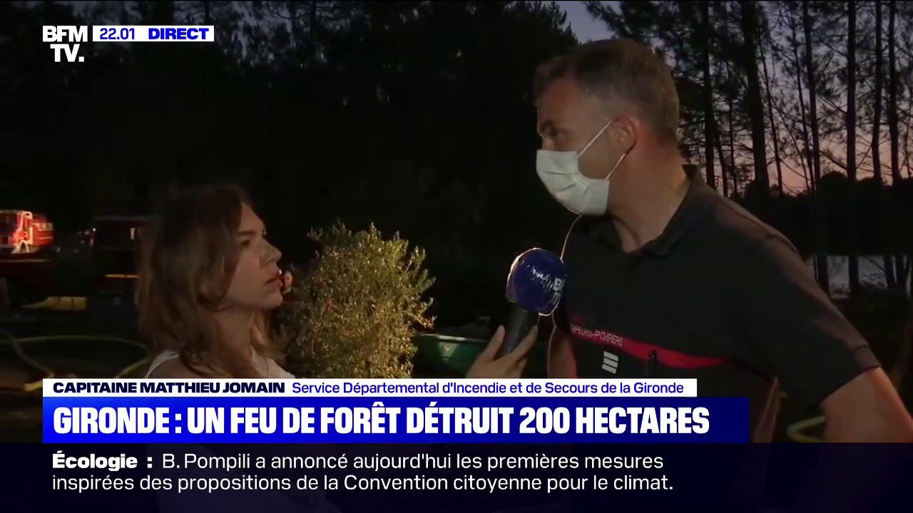 Incendie en Gironde: le SDIS de la Gironde annonce que "le feu est fixé" et que "250 hectares ont été détruits"