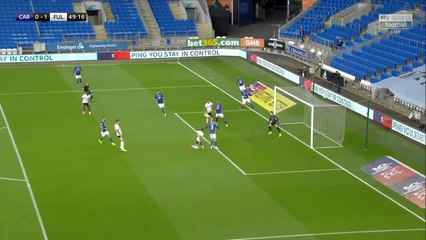 Joshua Onomah Goal - Cardiff City vs Fulham 0-1 27/07/2020