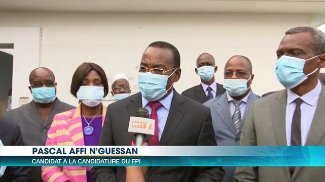 Présidentielle 2020 : Affi N'Guessan (FPI) a déposé sa candidature au Comité de Contrôle du Parti