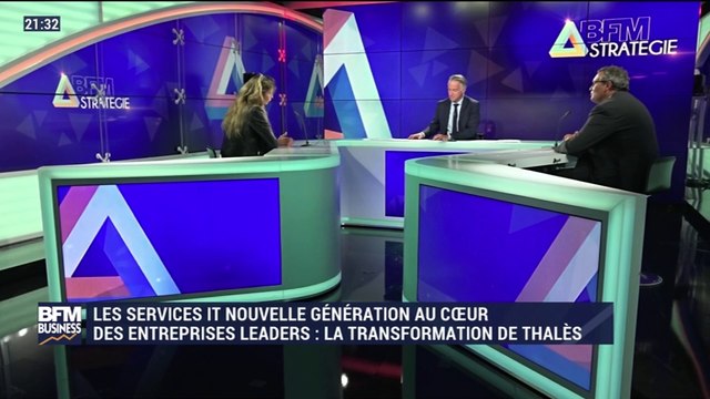 BFM Stratégie (Cours n°111): La transformation digitale de Thales - 25/07