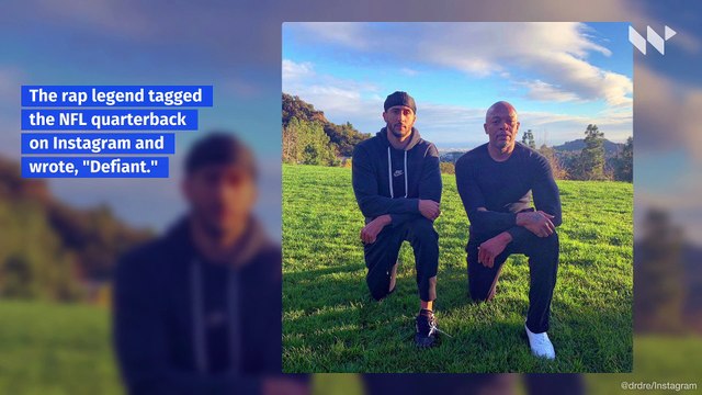 Dr. Dre and Colin Kaepernick Take a Knee in New Photo
