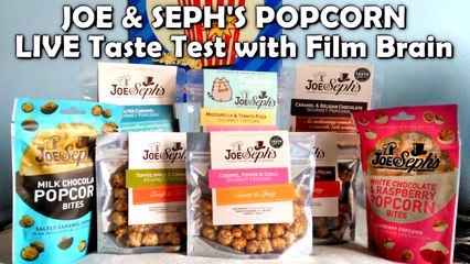 LIVE Joe & Seph's Gourmet Popcorn Taste Test