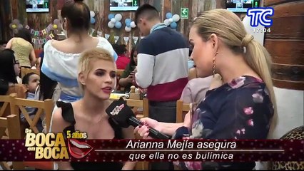 "No soy bulímica": Ariana Mejía confiesa la verdadera enfermedad que sufre