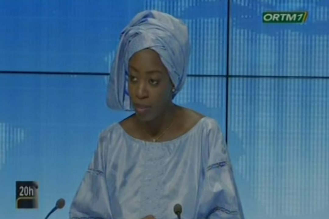 ORTM/Le plateau du Jt reçoit la secrétaire générale de la Présidence de la République, Kamissa CAMARA
