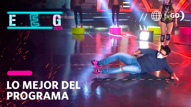 EEG 2020: Gian Piero Díaz sufrió terrible 'caída' durante su pasarela en tacos