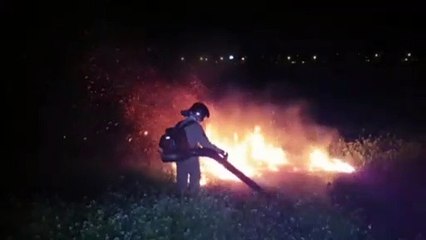 Mais um grande incêndio é combatido pelo Corpo de Bombeiros na Região Norte