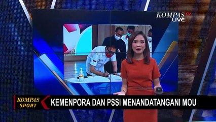 Kemenpora dan PSSI Menandatangani MOU Untuk Persiapan Piala Dunia