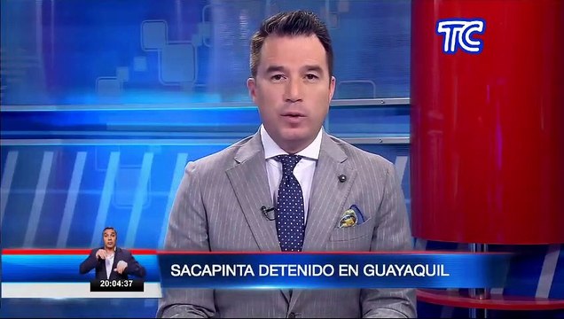 Presunto sacapintas detenido en Guayaquil tras robar $2. 000