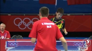 Vladimir Samsonov vs Zhang Jike 2012 |  London Olympic MS