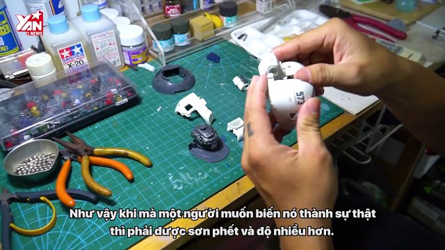 Chàng trai chi hơn nửa tỷ để thỏa mãn niềm đam mê Gundam từ bé