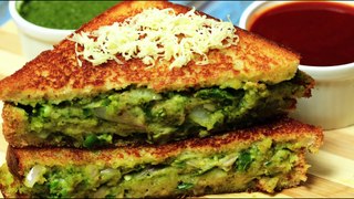 How To Make Ghughra Sandwich | Ahmedabad Famous Ghughra Sandwich Recipe | Street Style Veg Sandwich | Indian Street Food At Home