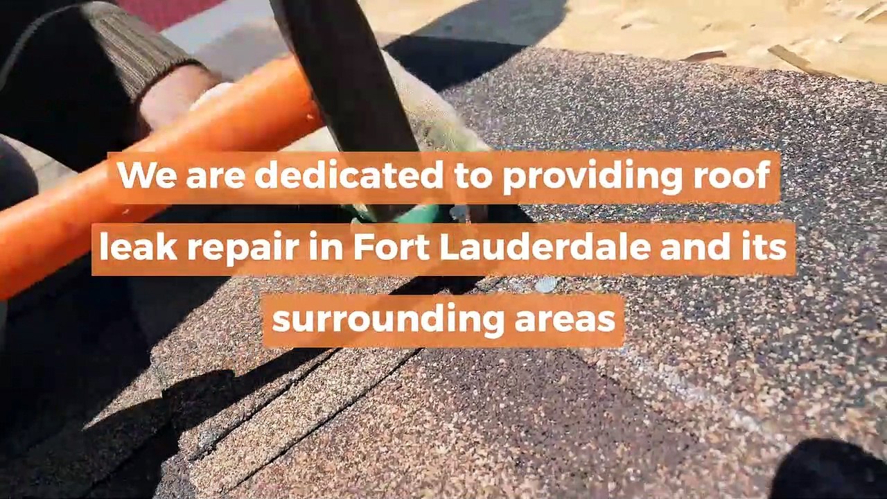Roof Leak Repair Fort Lauderdale | atoz-gc.com | Callus 9549940914