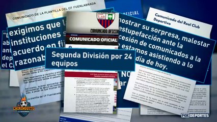 Fuenlabrada y una batalla de comunicados en redes: EXCLUSIVO El Chiringuito