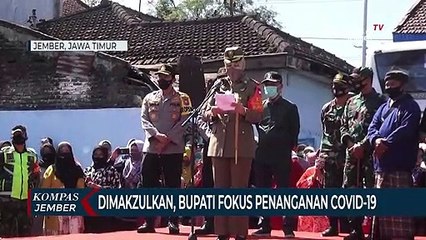 Pasca Dimakzulkan, Bupati Jember Bekerja Menangani Covid-19