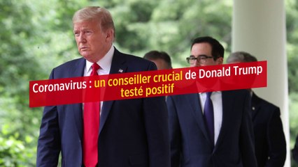 Coronavirus : un conseiller crucial de Donald Trump testé positif