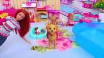Barbie  Girl Puppy Pet Shop Baby Doll Toys Play !