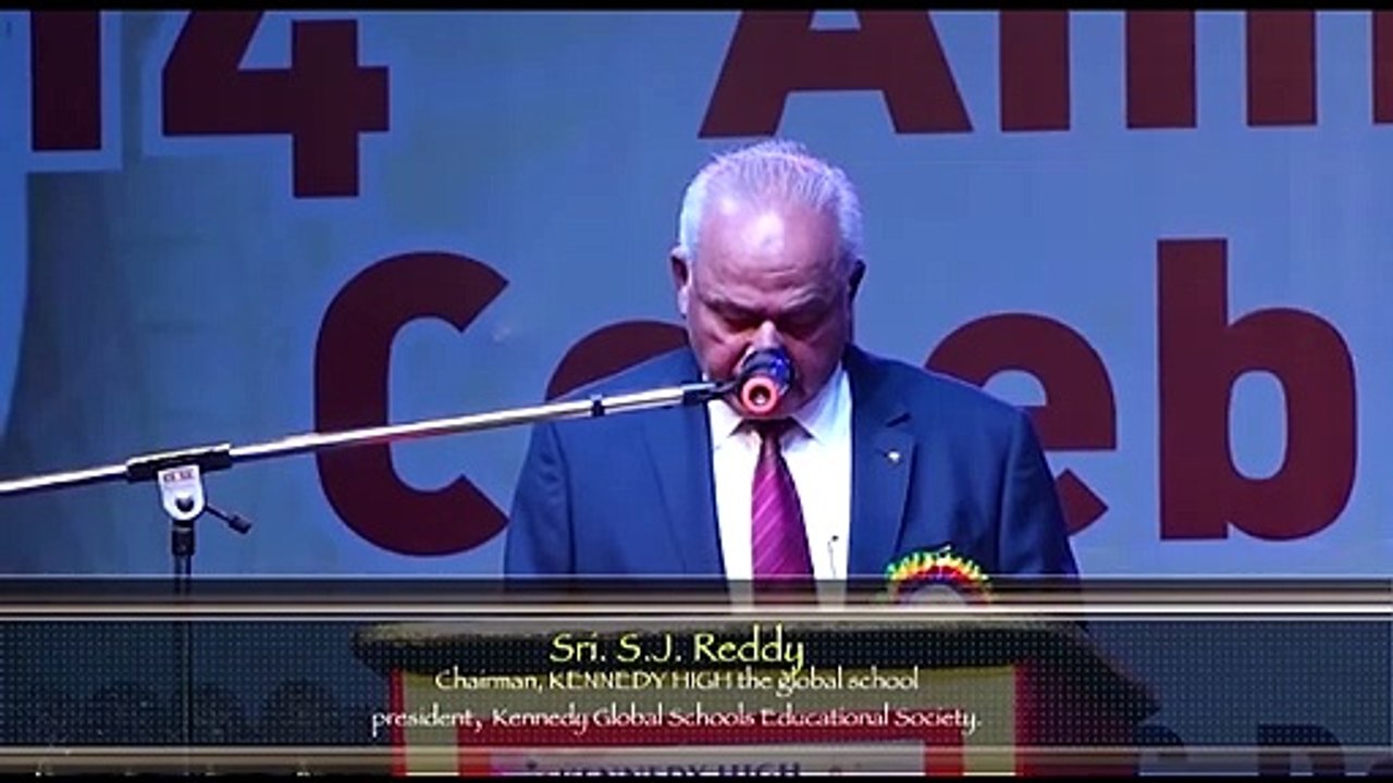 Chairman Sri. S.J Reddy Speech at Annual Day Celebrations