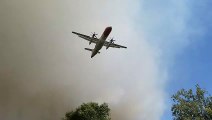 L'incendie de Le Tuzan : deux avions dash mobilisés