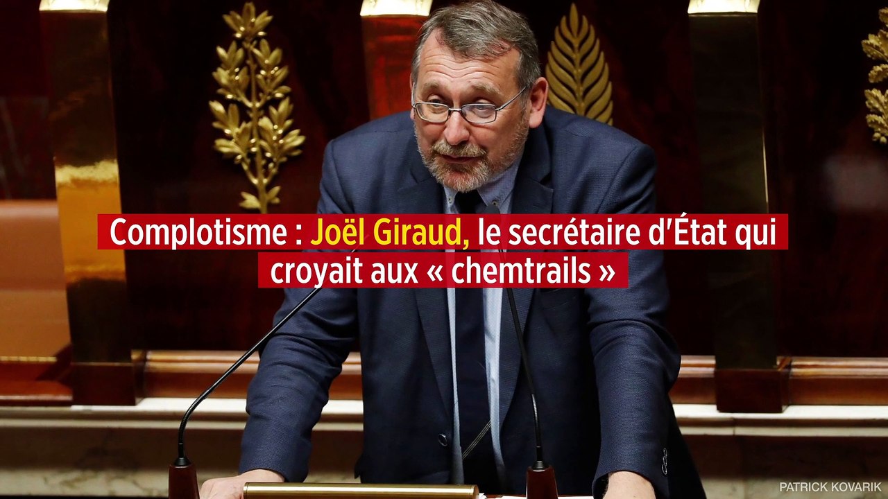 Complotisme : Joël Giraud, le secrétaire d'État qui croyait aux « chemtrails »