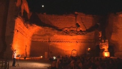 Dante despliega su "Comedia" en las Termas de Caracalla