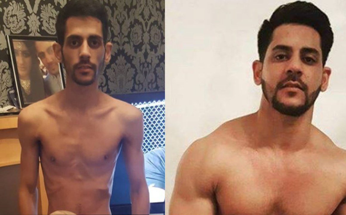 Il défie la maladie défie en faisant de la musculation, sa transformation est dingue