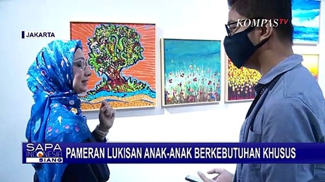Hebat! Meski Berkebutuhan Khusus, Anak-Anak Ini Jago Melukis dan Bikin Gallery Seni