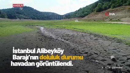 Alibeyköy Barajı alarm veriyor