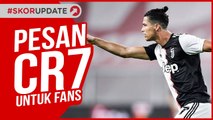 CRISTIANO RONALDO TULIS PESAN CINTA UNTUK FANS